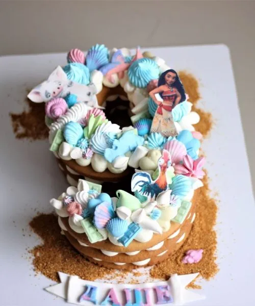 Торт Цифра Моана 1217