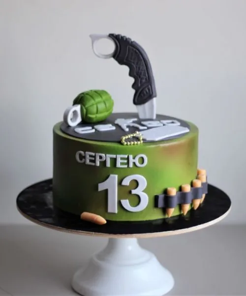 Торт Контр Страйк 1251