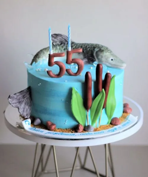 Торт Рыбалка 1346