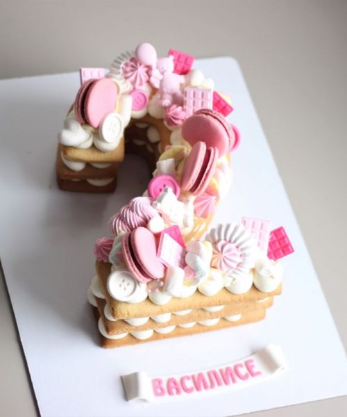 Торт Цифра Сладости 1394