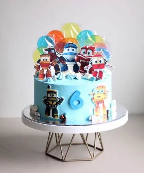 Торт Роботы Поезда 1426