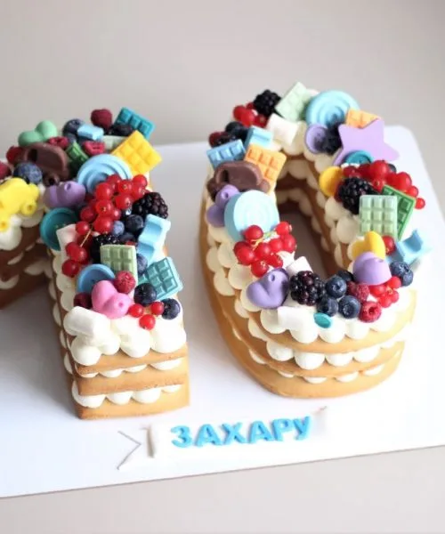 Торт Цифра Сладости 1395