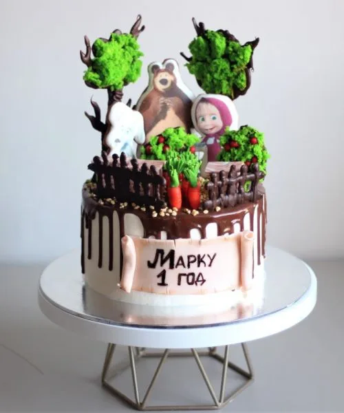 Торт Маша И Медведь 1458