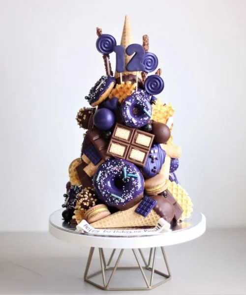 Торт Горка Фиолетовая 1472