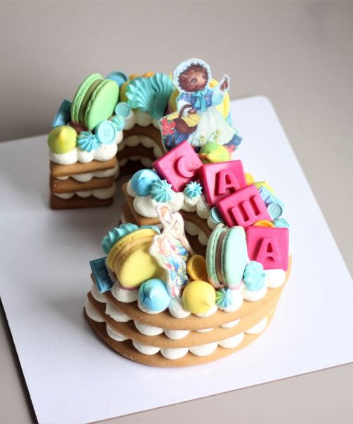 Торт Цифра Сладости 1481