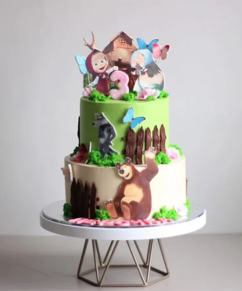 Торт Маша И Медведь 1487