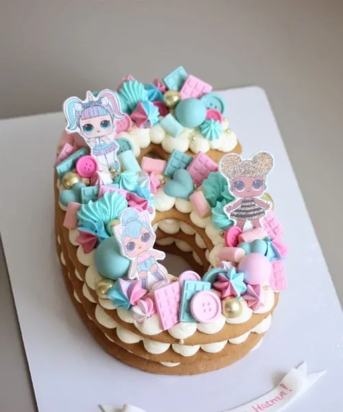 Торт Цифра ЛОЛ 1507