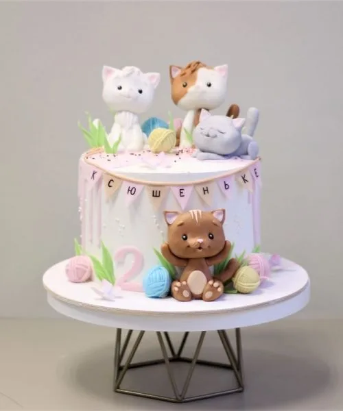 Торт Котята 1519
