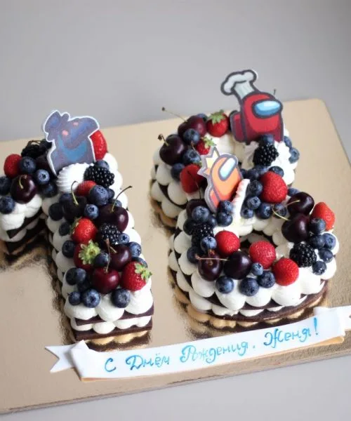 Торт Цифра Амонг Ас 1526