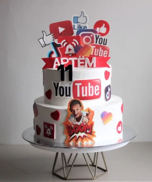 Торт Социальные Сети 1612