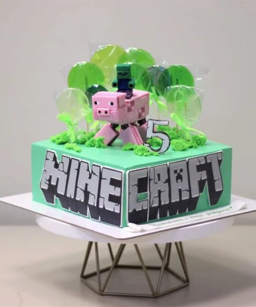 Торт Майнкрафт 1672