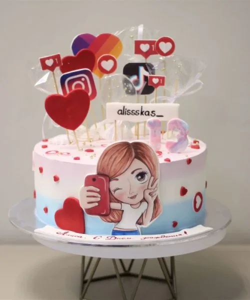 Торт Социальные Сети 1812