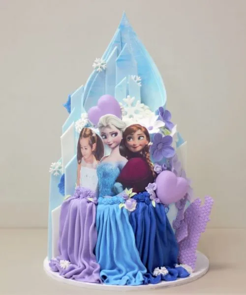 Торт Холодное Сердце Анна И Эльза 1850