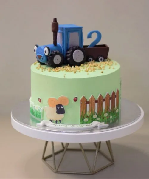 Торт Синий Трактор 1851