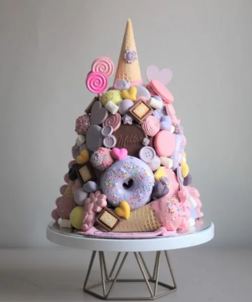 Торт Горка Розово-Сиреневая 2007