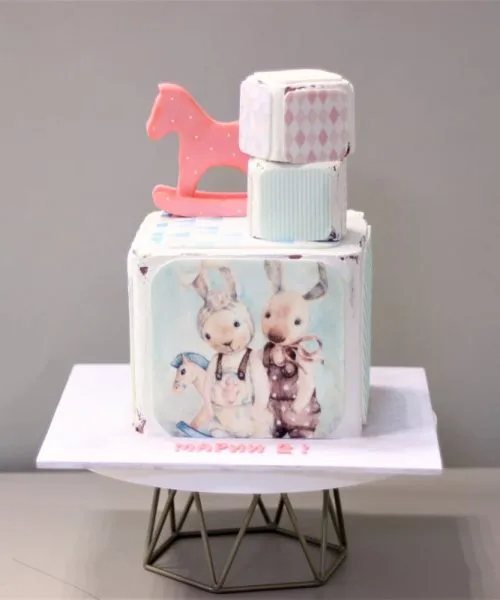 Торт Кубик 1986