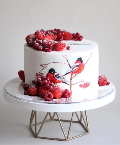 Торт Снегири 1968