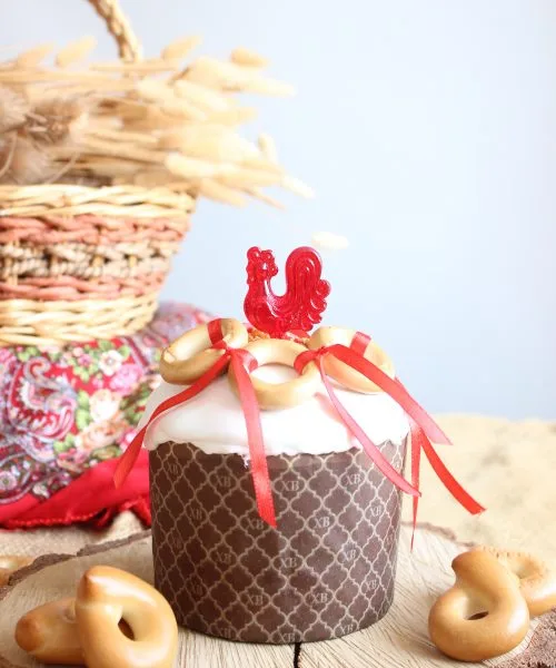 Кулич Пасхальный “А-ля Рус” 0,4 кг.