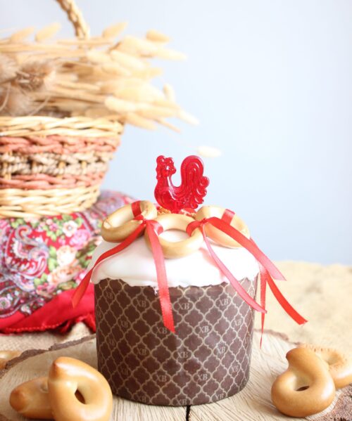 Кулич Пасхальный “А-ля Рус”  0,4 кг.