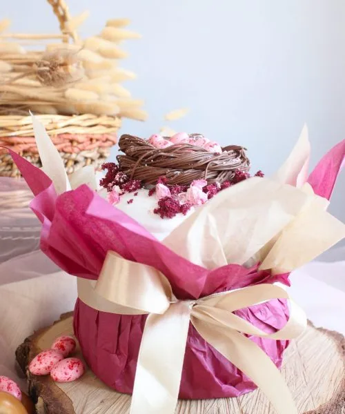 Кулич Пасхальный “Гнездо” 1 кг.