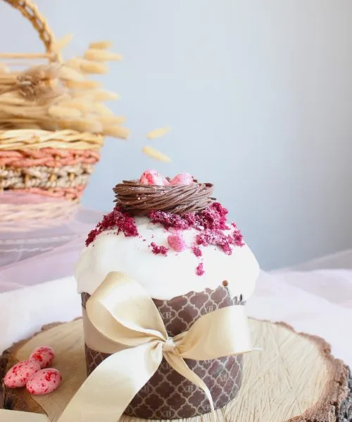 Кулич Пасхальный “Гнездо” 0,4 кг.