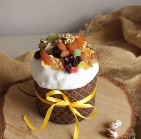 1Пасхальный Кулич "Вкусный" 0,4 кг. П21