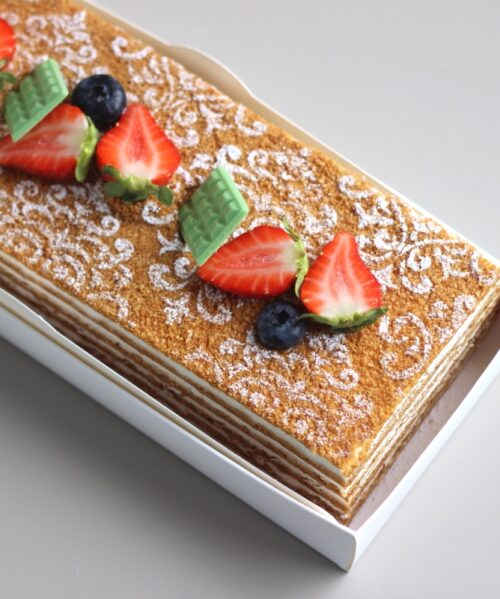 Торт Медовик с грецкими орехами 1720