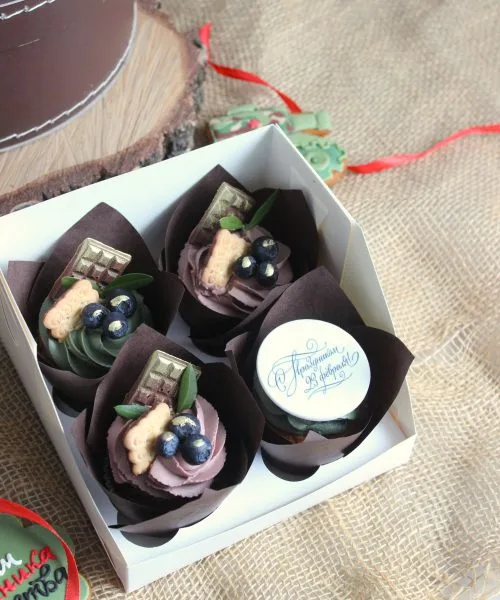 Сладкая Коробочка “Капкейки” Ф11