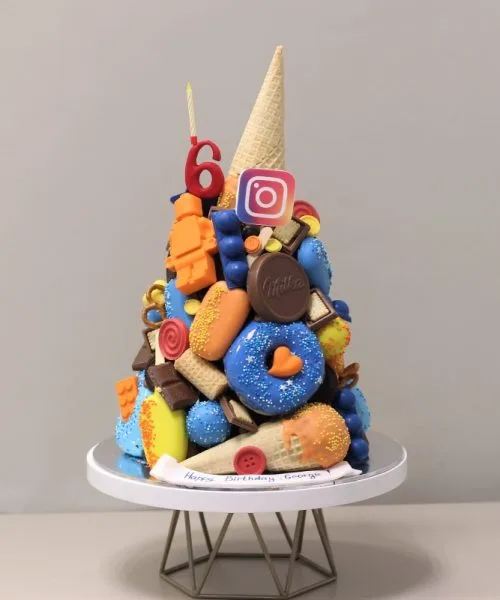 Торт Горка Оранжевая 2428