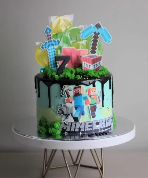Торт Майнкрафт 2339