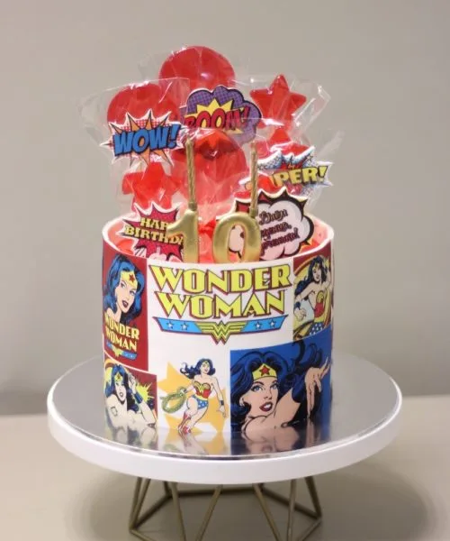Торт Комиксы Чудо Женщина 2342