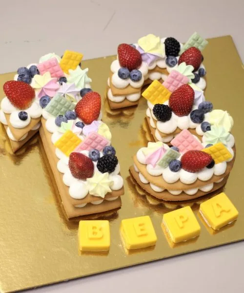 Торт Цифра Ягодная 2431