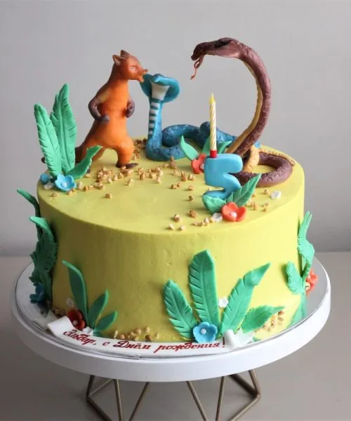 Торт Джунгли Зверята 2377