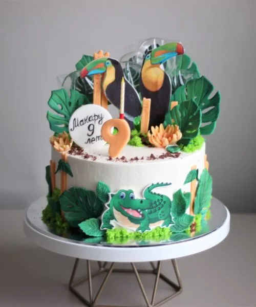 Торт Джунгли Зверята 2494