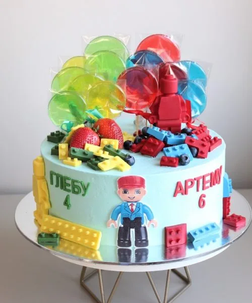 Торт Лего 2527