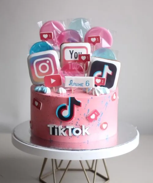 Торт Социальные Сети 2474