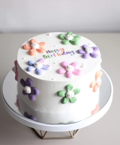 Торт Цветочки 2490