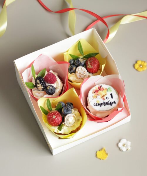 Сладкая Коробочка “Капкейки” С10