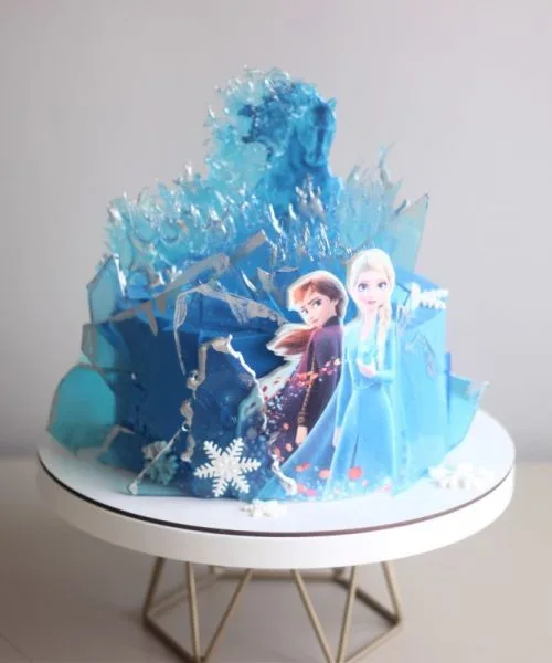 Торт Холодное Сердце Анна И Эльза 2943