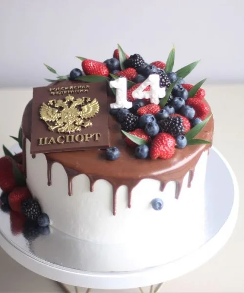 Торт Паспорт 2956