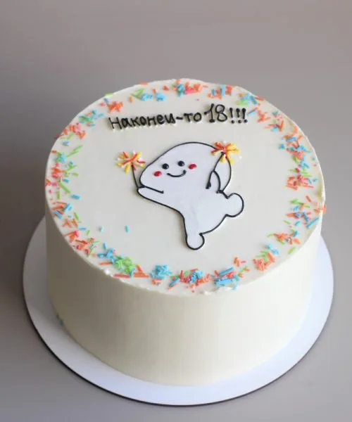 Торт Надпись 2830