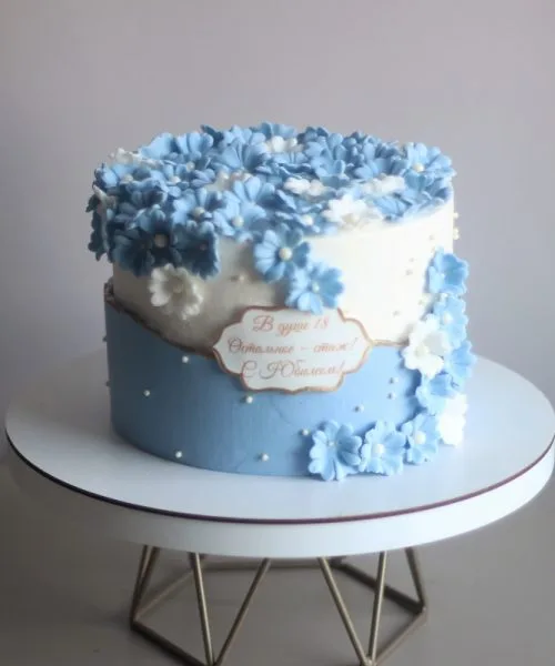 Торт Цветы 2863