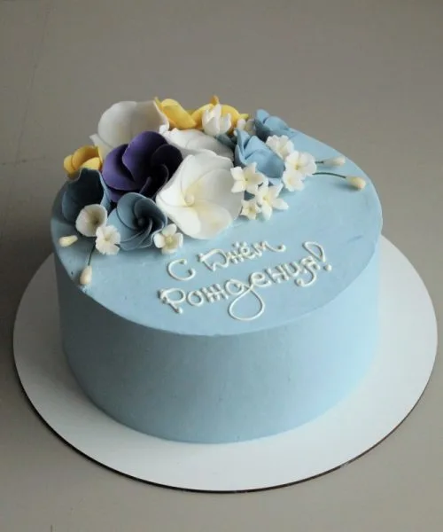 Торт Цветы 2766