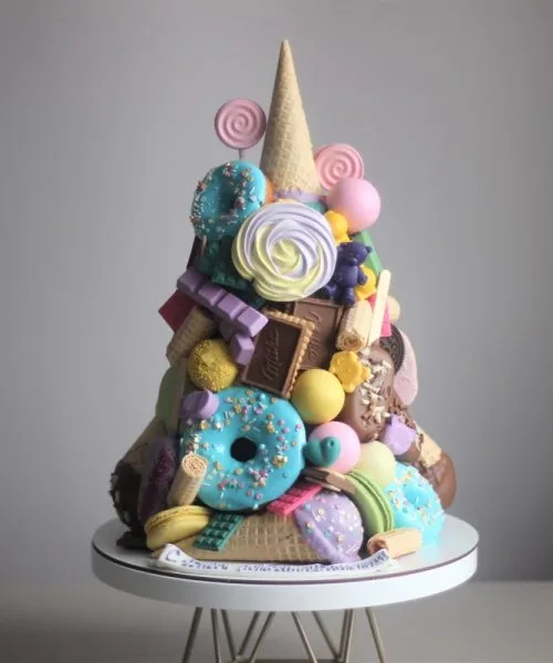 Торт Горка Розовая 2798