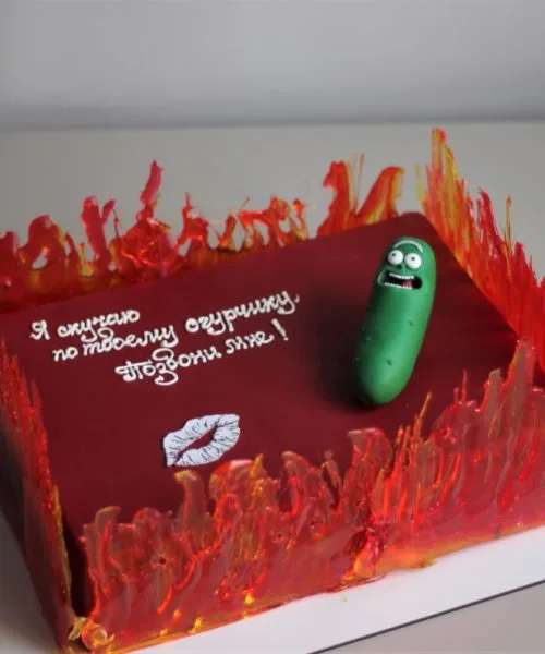 Торт Огурчик 3024