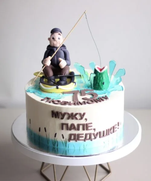 Торт Рыбалка 3030