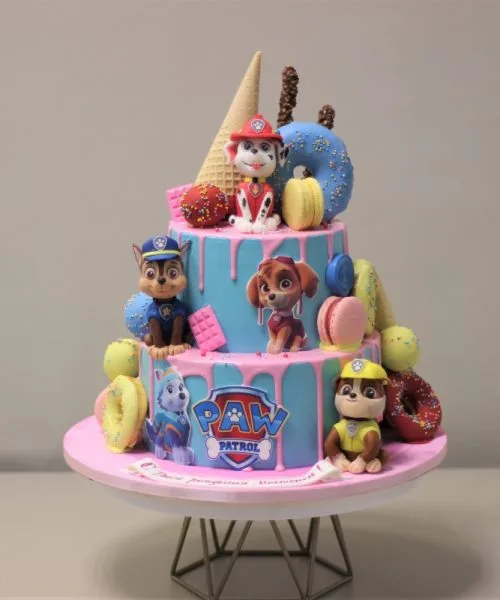 Торт Щенячий Патруль 3043