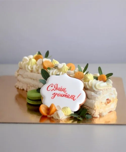 Меренговый Рулет С Облепихой Д19