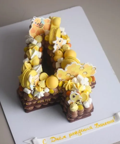 Торт Цифра Пчелки 3356