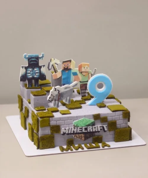 Торт Майнкрафт 3129